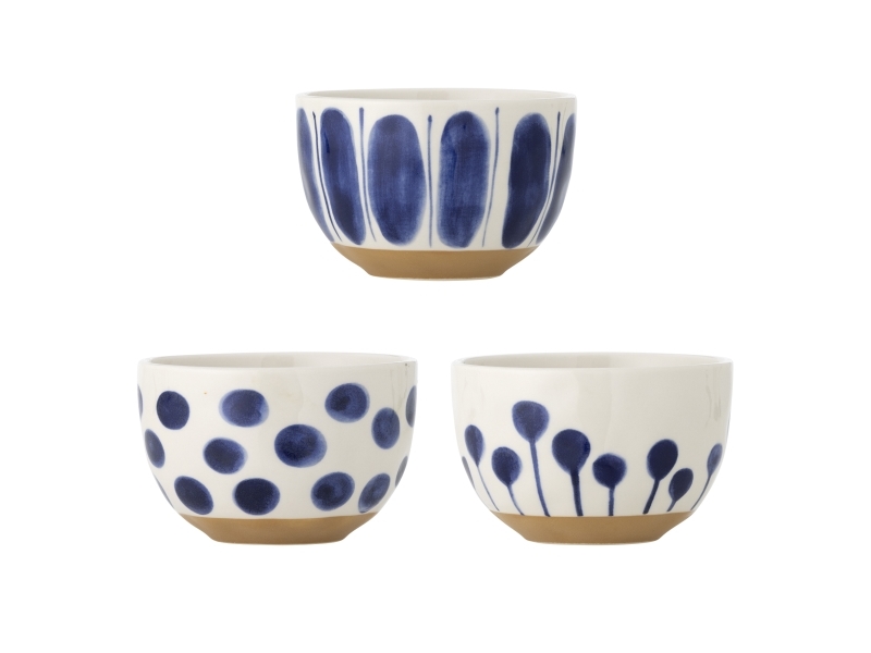 Creative Collection Linora Schale, Blue, Steingut