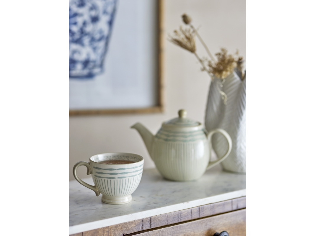 CREATIVE COLLECTION Maple Krus, Grøn, Stentøj