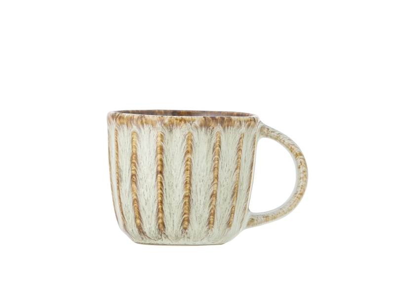 Creative Collection Fleur Tasse, Natur, Steingut