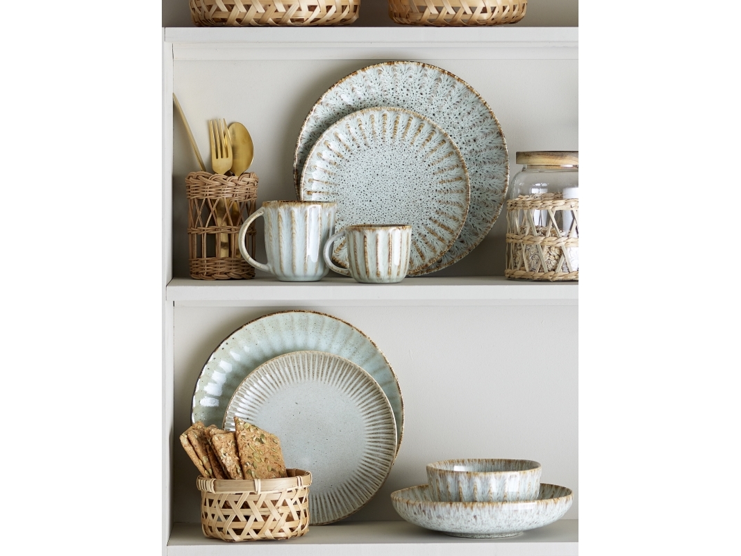 CREATIVE COLLECTION Fleur kuppi, Luonnollinen, kivitavaraa