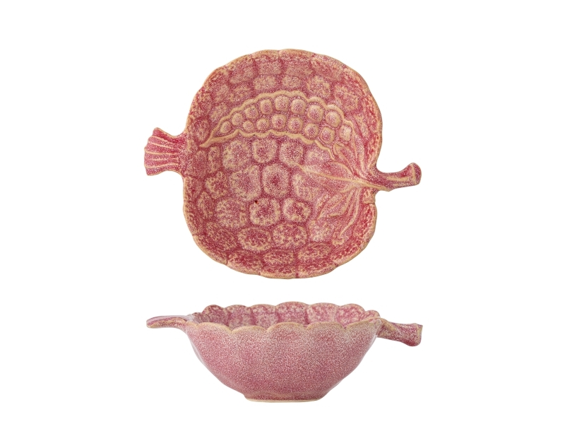 Creative Collection Gideon Schale, Rose, Steingut