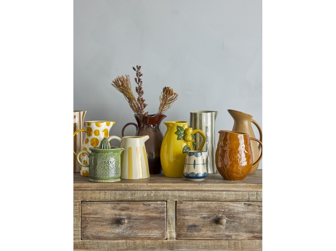 Creative Collection - Limone Citron Kande Til Vand - Gul - Stentøj