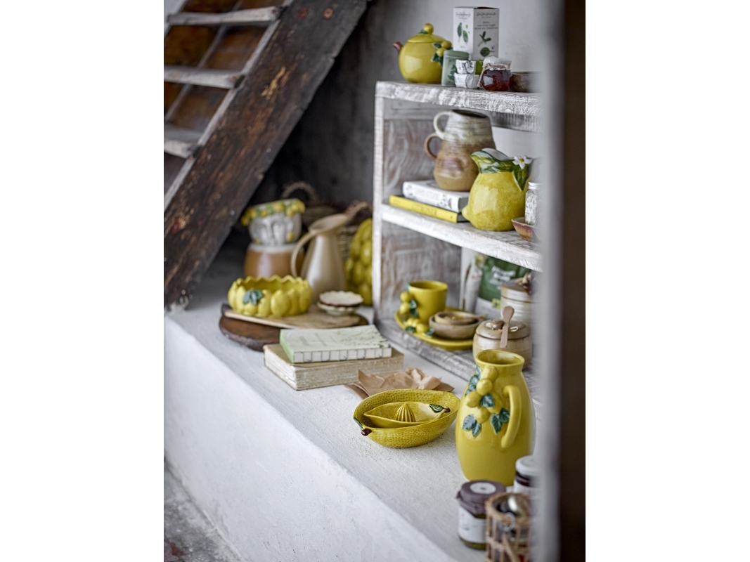 Creative Collection - Limone Citron Kande Til Vand - Gul - Stentøj