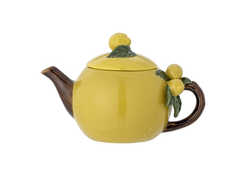 Creative Collection Limone Teekanne, Gelb, Steingut