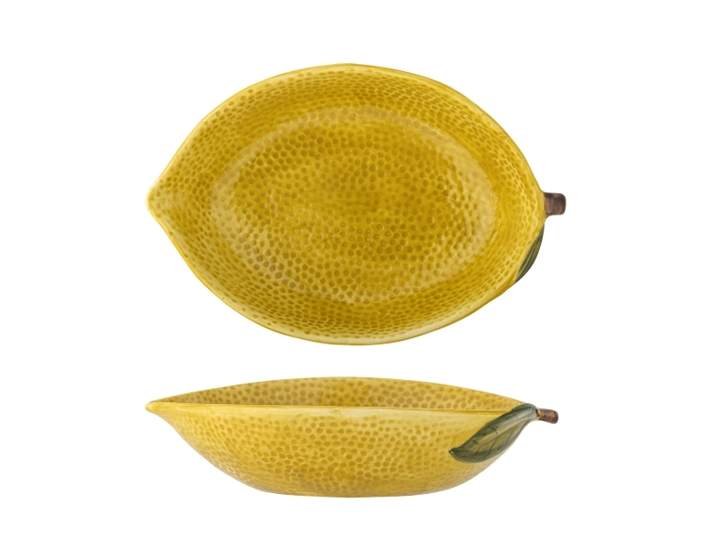 Creative Collection Limone Schale, Gelb, Steingut