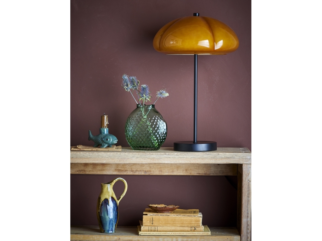 Bloomingville Creative Collection Kinoko bordslampa, gul, metall | Belysning - Inomhusbelysning - Bordslampa | GameStuff