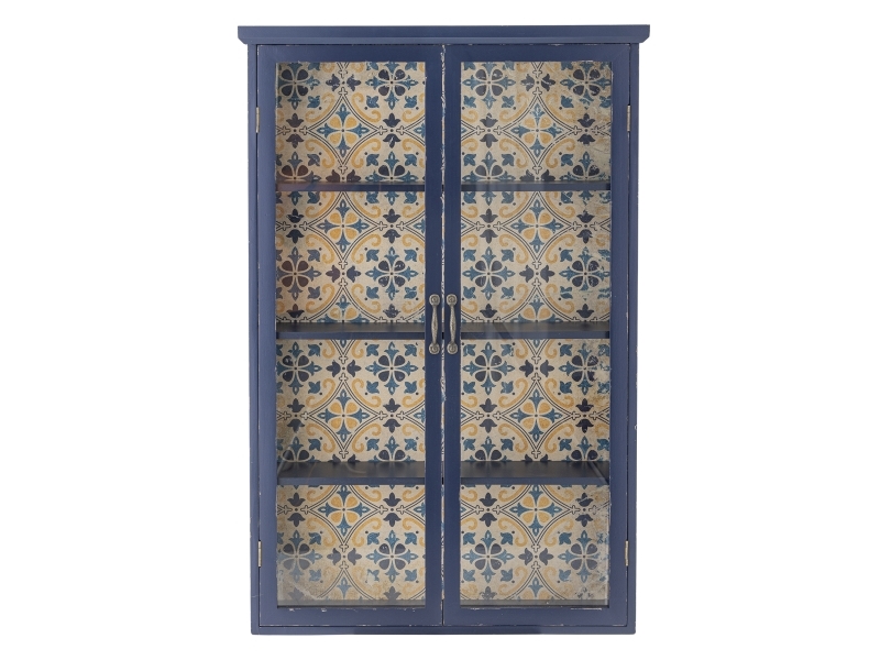 Creative Collection Hazem Kabinett, Blau, Tannenholz