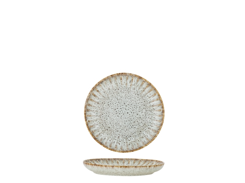 Creative Collection Fleur Teller, Natur, Steingut