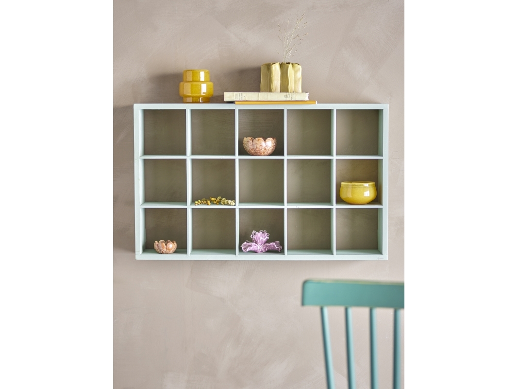 Creative Collection - Preston Hylde Til Væg - Grøn - Fyrretræ