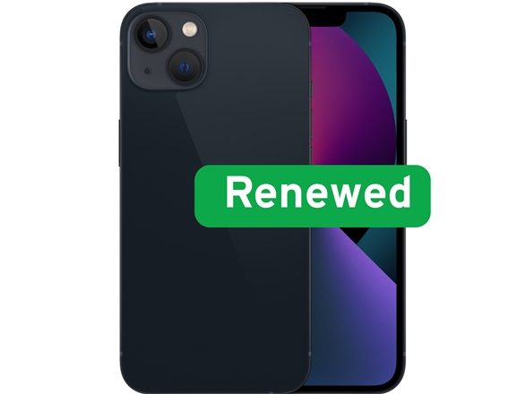 Renew Apple Grade B Iphone 13 Midnight 6.1 " Super Retina Xdr A15 Bionic 4 Gb 128 Gb Ios 13Midnight128gbb (2000000885575)
