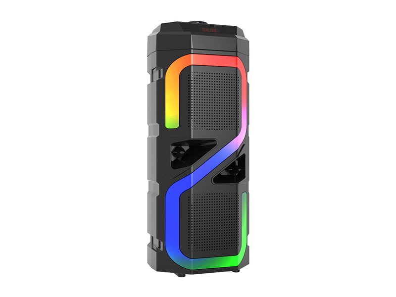 Tracer Natrix, 2.0 Kanäle, 16 W, 100 - 20000 Hz, Kabellos, Tragbarer Stereo-Lautsprecher, Schwarz