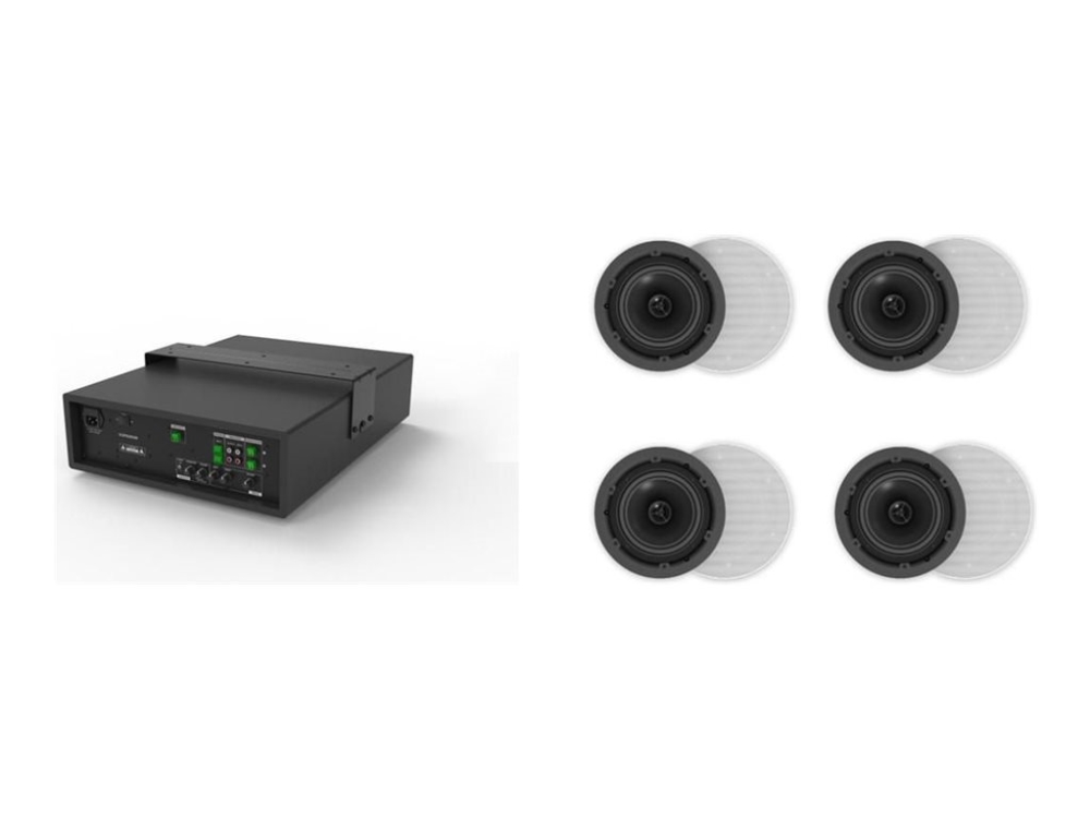 VivoLink - AUDIO Pack - högtalarsystem - 110 Watt - svart, vit | TV, Ljud & Bild - Högtalare - Högtalarsystem (HiFi) | GameStuff