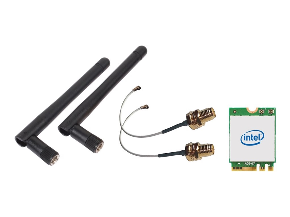 Shuttle Wln-M3 - Wlan Kit Für Edge Pc Series Spcel, Intel Wlan M.2 Card (Ax)/Bluetooth, Inklusive Kabel Und Externe Antennen, Eingebaut, Kabellos, Pc