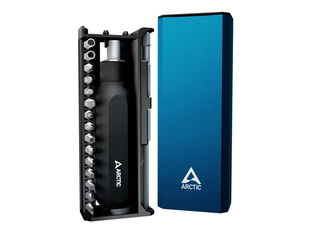 ARCTIC - Precision ratchet screwdriver with bit set - 20 N·m | Datorkomponenter - Kylning & moddning - Övrig Kylning | GameStuff