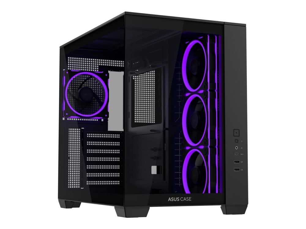 Asus A32 Plus, Pc, Black, Atx, Micro Atx, Mini-Itx, Multi, Case Fans, 16.5 Cm