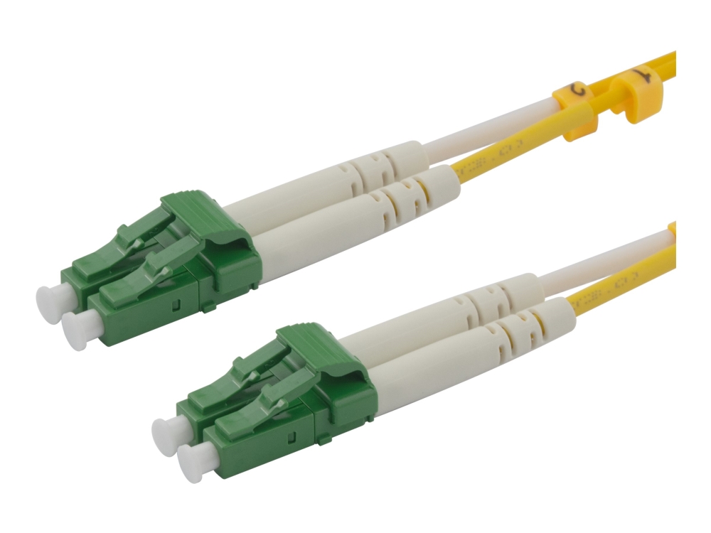Os2 Glasfaserkabel, Lc - Lc, Duplex, Apc/Apc, 1,5M