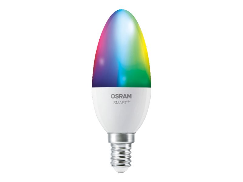 OSRAM Smart+Matter Classic - LED-glödlampa - form: B40 - E14 - 4.9 W (motsvarande 40 W) - klass F - 16 miljoner färger/varmt till kallt vitt ljus - 2700-6500 K - vit (paket om 3) | Smart belysning - E14 Smarta Lampor | GameStuff