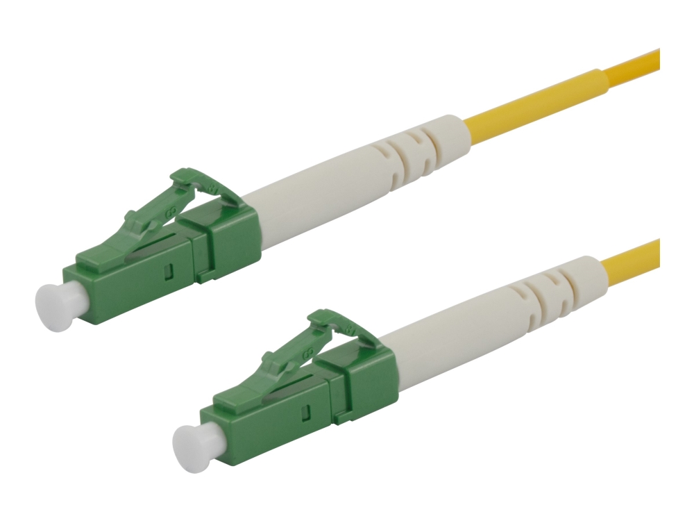 Os2 Glasfaserkabel, Lc - Lc, Simplex, Apc/Apc, 0,5M