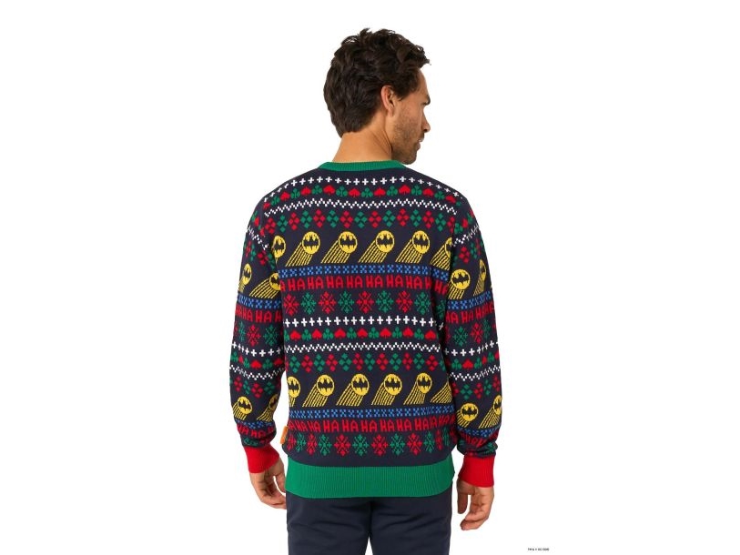 OppoSuits Batman Juletrøje - XX-Large