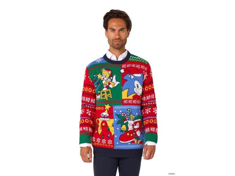 Sonic Weihnachtspulli