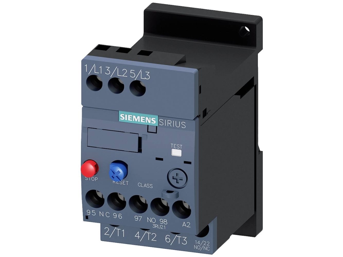 Siemens Thermisches Überlastrelais 1,1...1,6 A, 49 Mm, 104 Mm, 91 Mm, 181 G