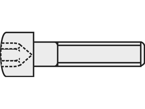 Toolcraft 839661 Cylinderskruer M2 16 Mm Indvendig Sekskant Din 912 Iso 4762 Stål 8.8 Sværmet 20 Stk