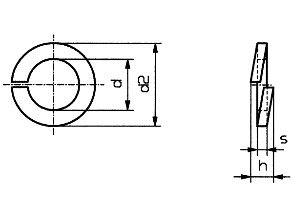 Toolcraft B2 D127-A2k 194685 Federringe Innendurchmesser: 2,1 Mm M2 Din 127 Federstahl A2 100 St