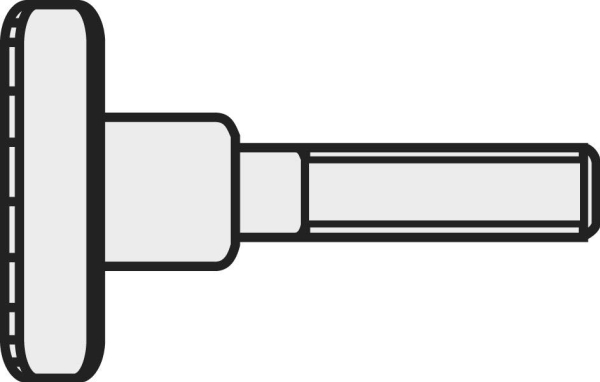 Toolcraft M5*10 D464-5.8:A2k 189350 Fingerskruer M5 10 Mm Din 464 Stål Galvaniseret 10 Stk