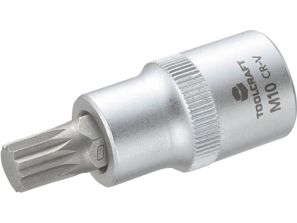 TOOLCRAFT 816088 Multitand (XZN) Toppnyckelbitsinsats 10 mm 1/2 (12,5 mm) | Verktyg & Verkstad - Handverktyg - Nycklar och toppar | GameStuff