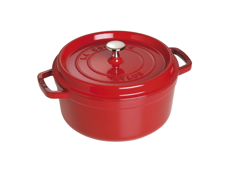Staub 40509-835-0, 3,7 l, Röd, Gjutjärn, Emalj, Keramiska, gas, halogen, Induktion, 260 ° C | Vitvaror - Vitvaror tillbehör - Ugnstillbehör | GameStuff