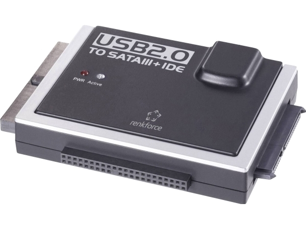 Renkforce Usb 2.0 Zu Ide+Sata Konverter (1277995)