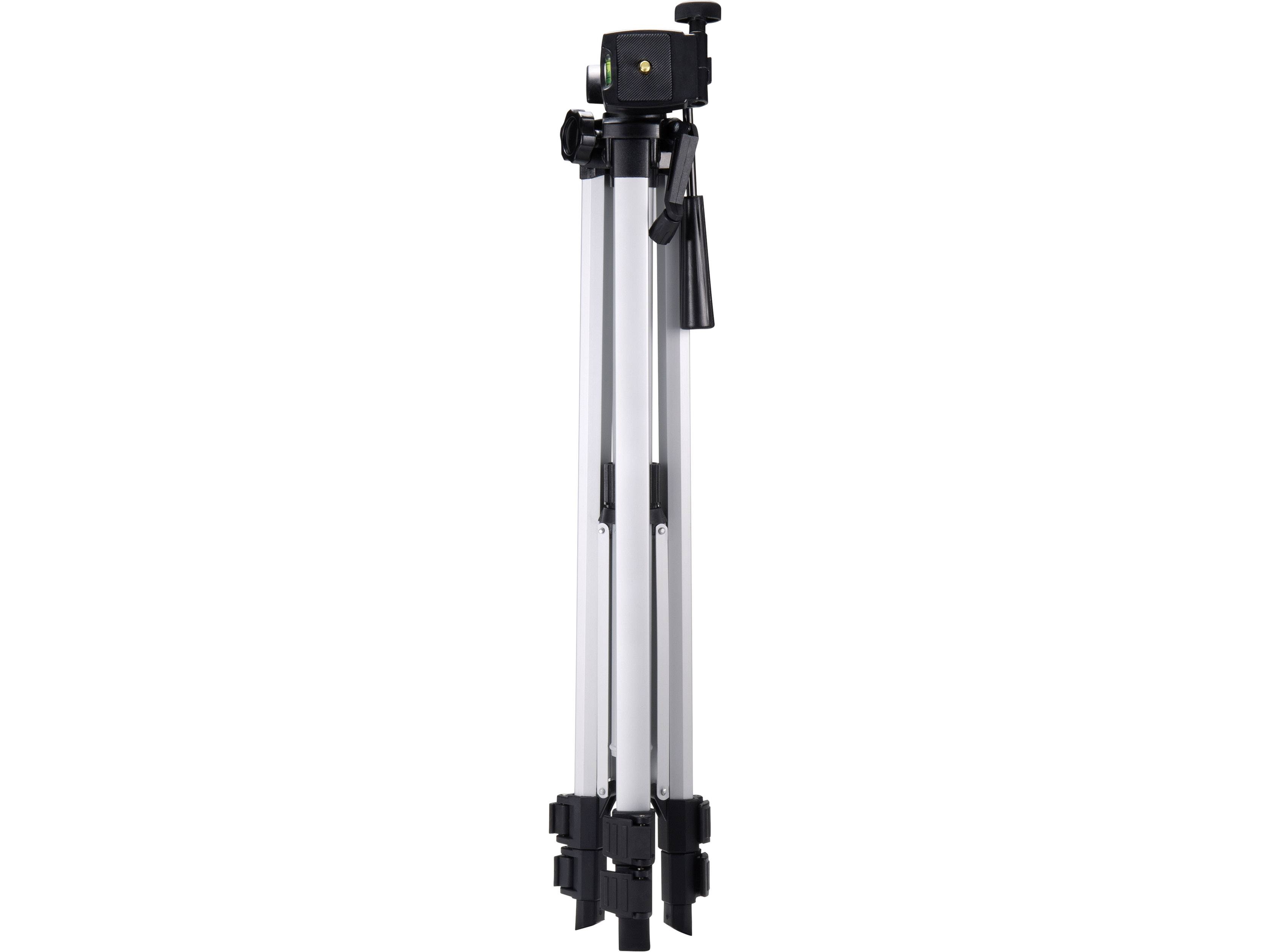Toolcraft Stativ 1/4 Zoll Arbeitshöhe=51 - 150 Cm Silber Inox Vaterpas