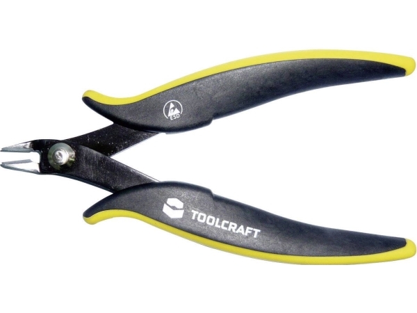TOOLCRAFT 816743 ESD Sidoskärare utan fas 134 mm