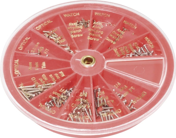 TOOLCRAFT 7040497 Klockskruvsats 240 delar | Sport & Träning - Tillbehör - Urmakarverktyg & tillbehör | GameStuff