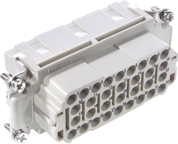 Lapp 10185400 Anschluss-Einsatz Epic H-Ee 32 Polzahl Gesamt 32 + Pe 5 Stk
