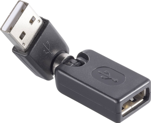 Renkforce Usb 2.0 Adapter [1X Usb 2.0 Stecker A - 1X Usb 2.0 Stecker A] Vergoldete Anschlüsse