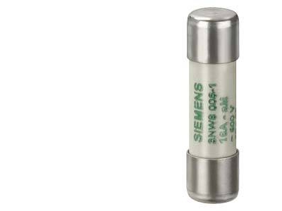 Siemens 3Nw80061 Zylindersikringsindsats 12 A 500 V 10 Stk
