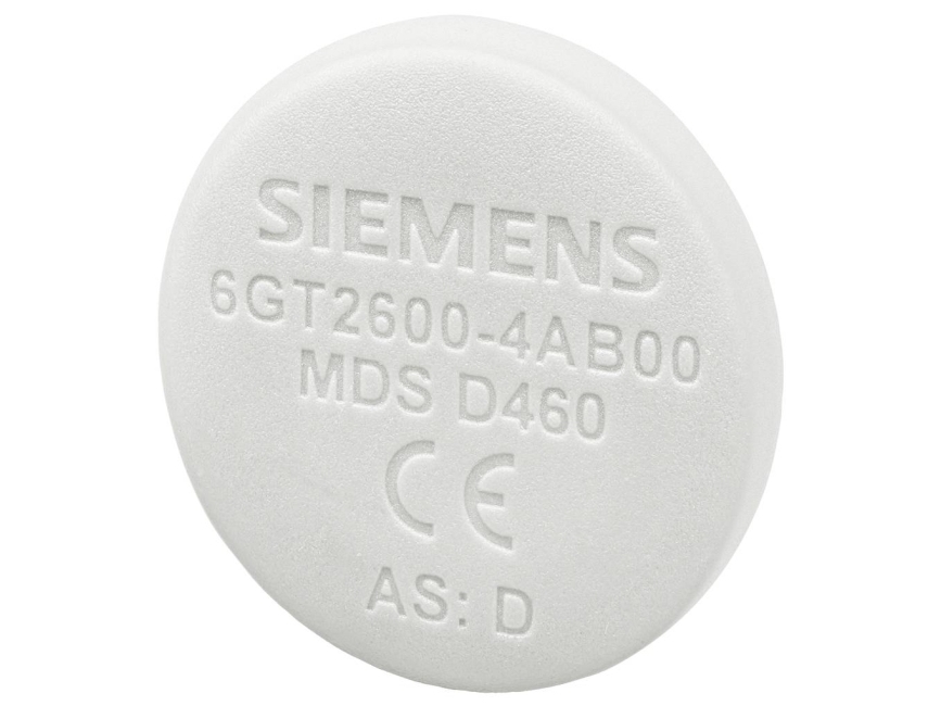 Siemens Indus.Sector Transponderi 2000 tavua 6GT2600-4AB00 Sähköisten lisävarusteiden tyyppi muu, Mekaanisten lisävarusteiden tyyppi avain, Dokumentaation tyyppi Pikakäynnistys, MDS D460 on suunniteltu pienten kokoonpanolinjojen tunnistustehtäviin (6GT26004AB00)