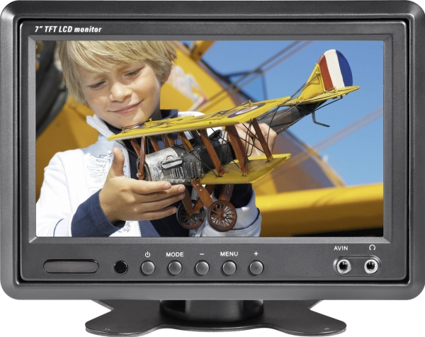 Renkforce T-701B Auto-Lcd-Monitor 17,8 Cm 7 Zoll