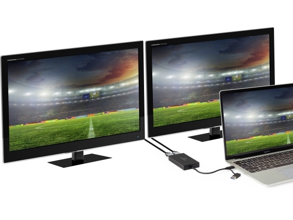 Renkforce Externe Grafikkarte Ddr3-Ram Usb-A, Usb-C 5Gbps, Hdmi