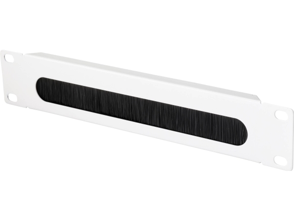Renkforce Rf-4759820 10 Zoll Netzwerkschrankbürstenleiste Festeinbau Geeignet Für Schranktiefe: Ab 300 Mm Grau