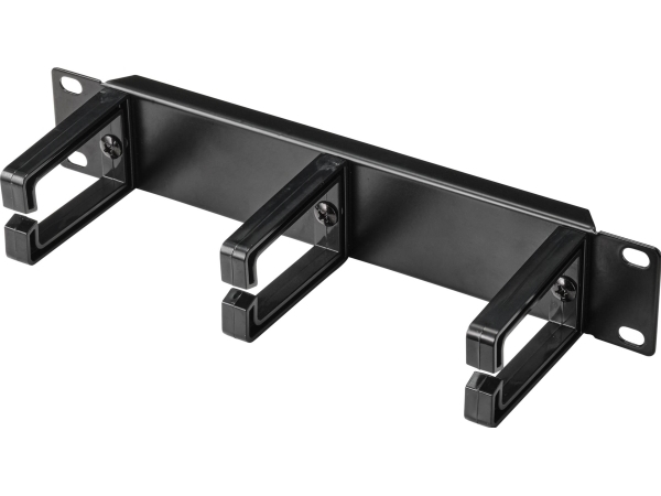 Renkforce Rf-4746652 10 Zoll Kabelhalter Festmontage Geeignet Für Schranktiefe: Ab 300 Mm Schwarz