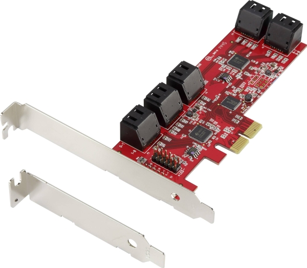 Renkforce 0+10 Port Sata Iii Steuerungskarte Pcie