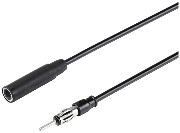 Renkforce 1 M Auto-Antennen-Verlängerungskabel Din 150 Ohm Schwarz Rf-5087926