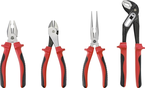 TOOLCRAFT TO-7492839 Verkstadstångssats 4 delar | Verktyg & Verkstad - Tänger - Tångsatser | GameStuff