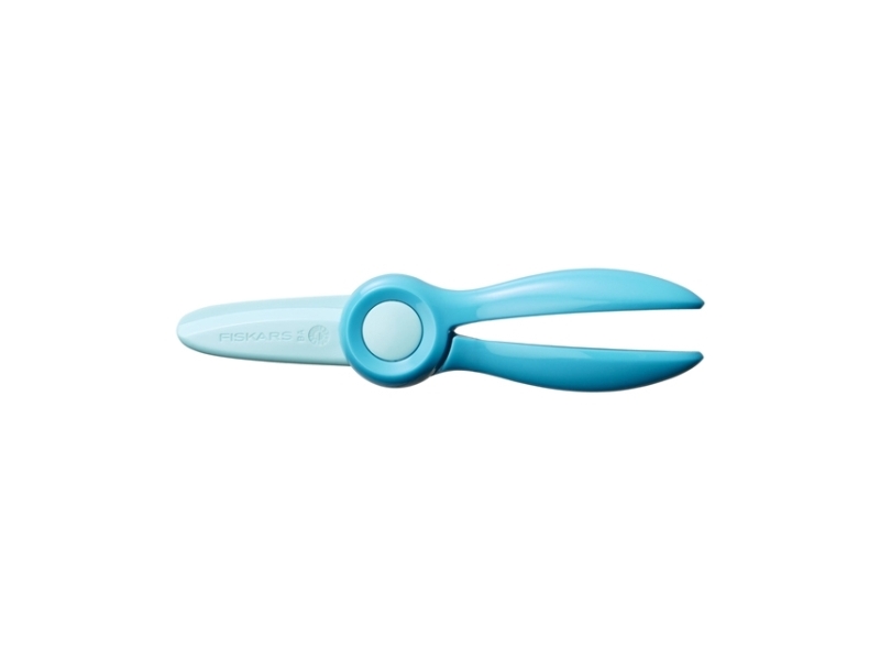 Fiskars 1064066, Barn, Lige Snit, Enkelt, Blå, Plast, Kunst & Håndværk Sakse