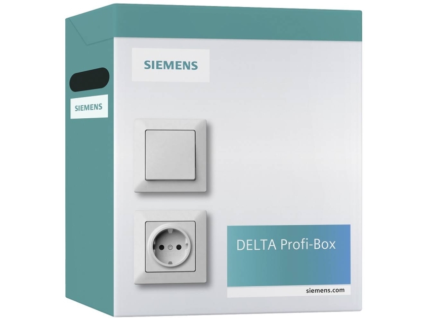 Siemens Profibox Tws 100X Schalter U. Wippen, Weiß, Ip20, Din-Schiene, 10 A, 400 Mm, 200 Mm