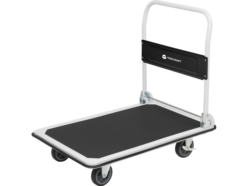 TOOLCRAFT TO-5799261 Platformsvogn sammenklappelig Stål Bæreevne (max.): 300 kg | Verktyg & Verkstad - För verkstaden - Transportvagnar | GameStuff