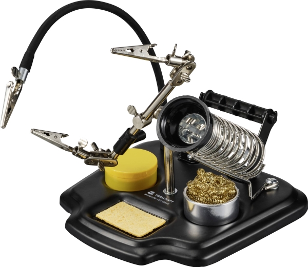 TOOLCRAFT ZD-10Y Tredje hand (L x B x H) 135 x 172 x 190 mm | Rutter och fästanordningar - Lödning och tillbehör | GameStuff