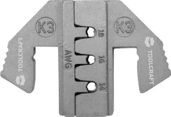 TOOLCRAFT PLE-0K3 1595623 Krympinsats DEUTSCH Passar till märket TOOLCRAFT PZ-500 | Verktyg & Verkstad - Tänger - Alla Tänger | GameStuff